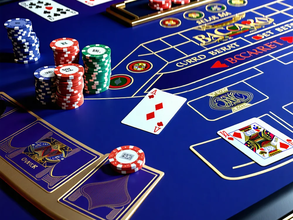 Giao diện chơi Baccarat trực tuyến trên nền tảng 789bet