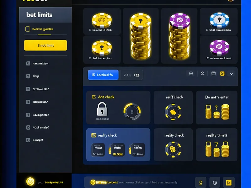 Hình ảnh minh họa các công cụ cờ bạc có trách nhiệm của 789bet như giới hạn cược và tự loại trừ