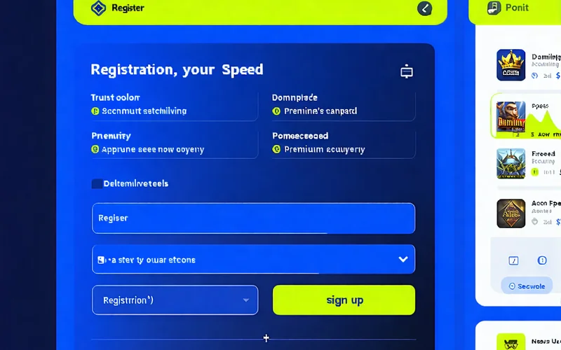 Hình ảnh minh họa quá trình đăng ký tài khoản nhanh chóng và an toàn tại 789bet với giao diện hiện đại, màu sắc chủ đạo đen vàng