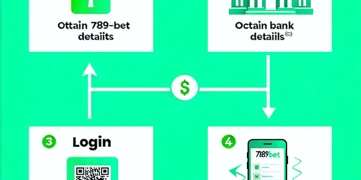 Minh họa quy trình nạp tiền vào 789bet qua chuyển khoản ngân hàng