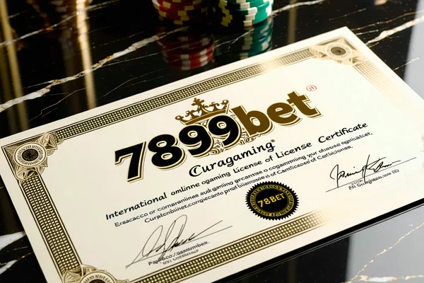 Chứng nhận giấy phép hoạt động từ cơ quan quản lý cờ bạc uy tín của 789bet