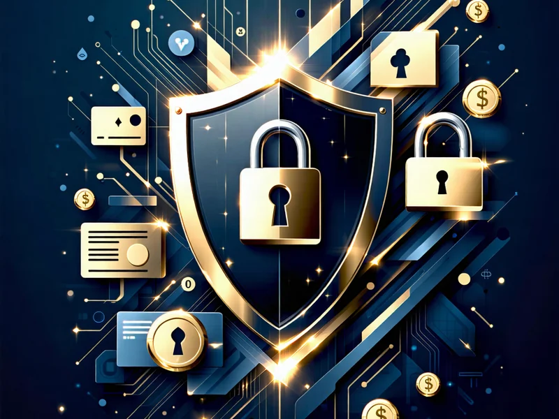 Biểu tượng mã hóa dữ liệu và bảo mật mạng