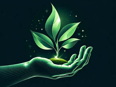 Hình ảnh minh họa các hoạt động bảo vệ môi trường của 789bet, với biểu tượng lá cây, năng lượng sạch và tái chế, thể hiện cam kết xanh.