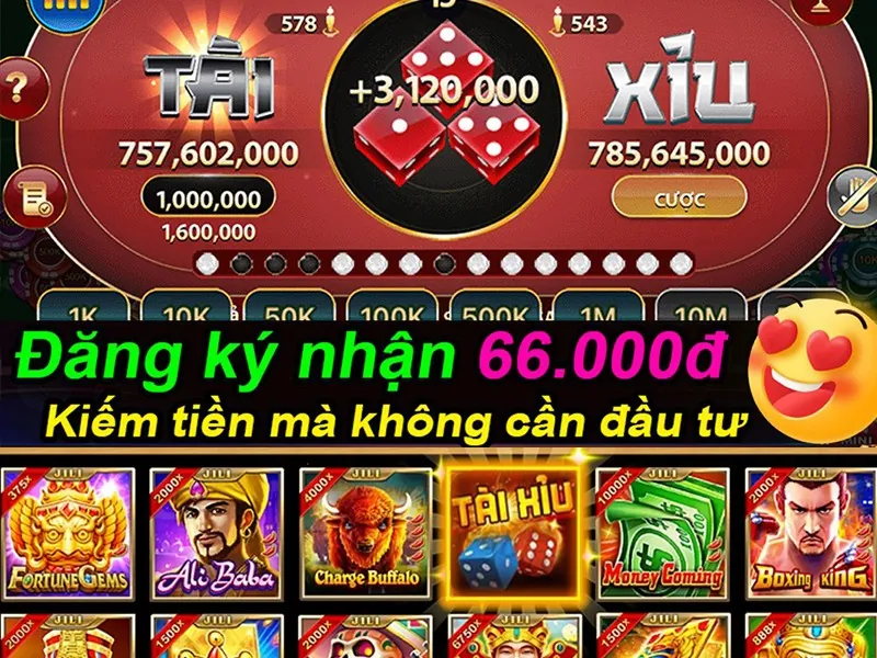 Bàn chơi Sic Bo tại 789bet
