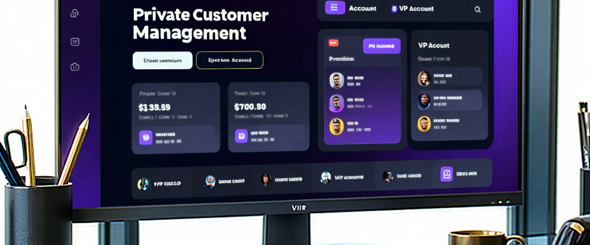 Hình ảnh banner giới thiệu dịch vụ quản lý khách hàng riêng của 789bet, thể hiện sự chuyên nghiệp và đẳng cấp.