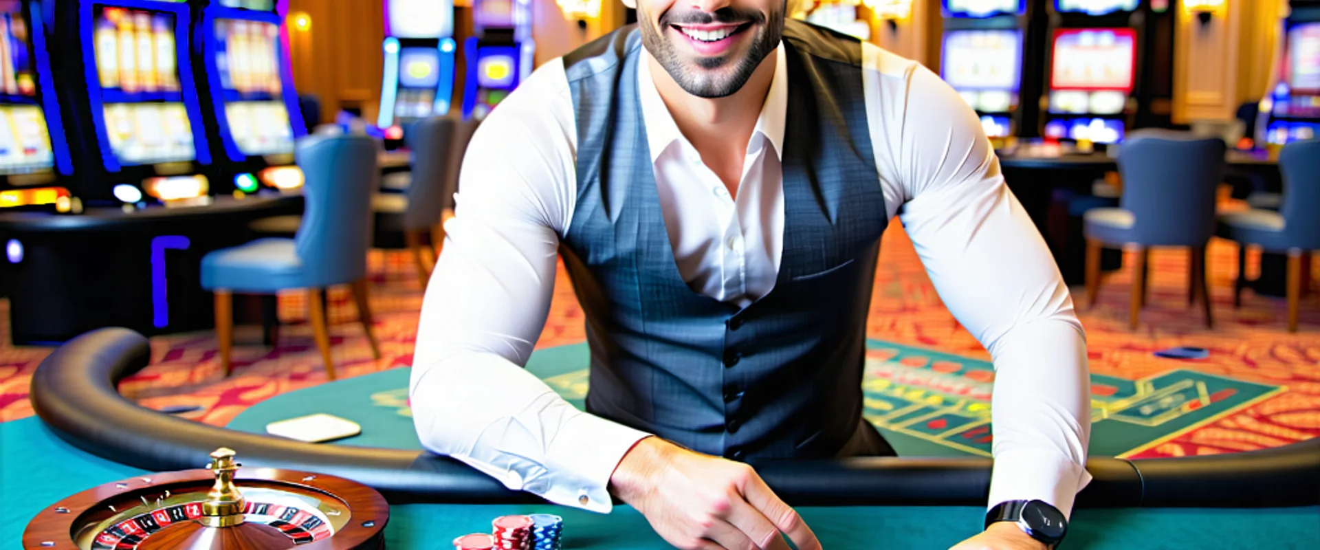 Hình ảnh sòng bạc trực tiếp 789bet với người chia bài chuyên nghiệp và bàn chơi sang trọng