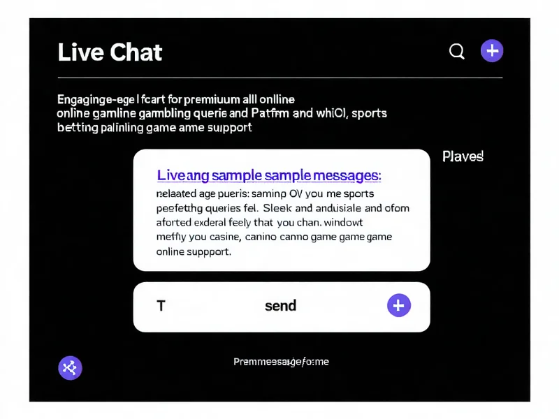 Giao diện trò chuyện trực tuyến thân thiện của 789bet