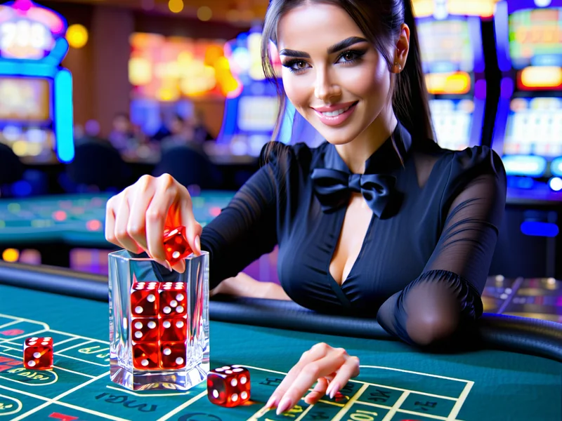 Dealer Tài Xỉu trực tuyến chuyên nghiệp tại 789bet đang lắc xúc xắc