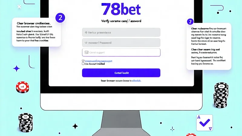 Hình ảnh hướng dẫn xử lý sự cố đăng nhập 789bet