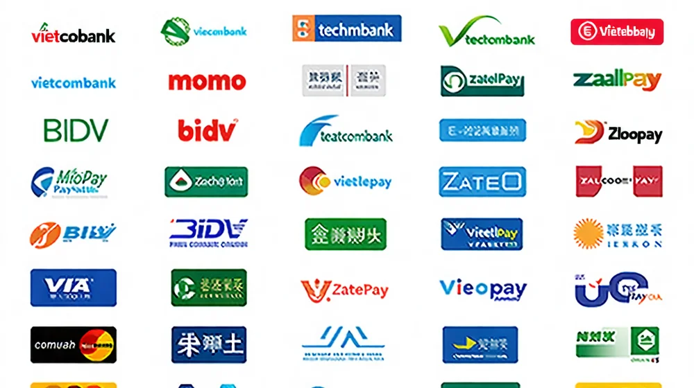 Các biểu tượng phương thức thanh toán an toàn như ngân hàng, ví điện tử, thẻ tín dụng, thể hiện sự đa dạng và bảo mật của 789bet