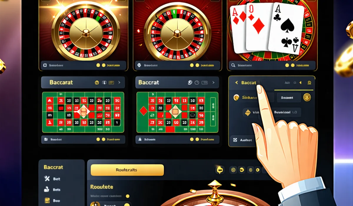 Giao diện nền tảng sòng bạc trực tuyến 789bet với các trò chơi và người chơi đang tương tác