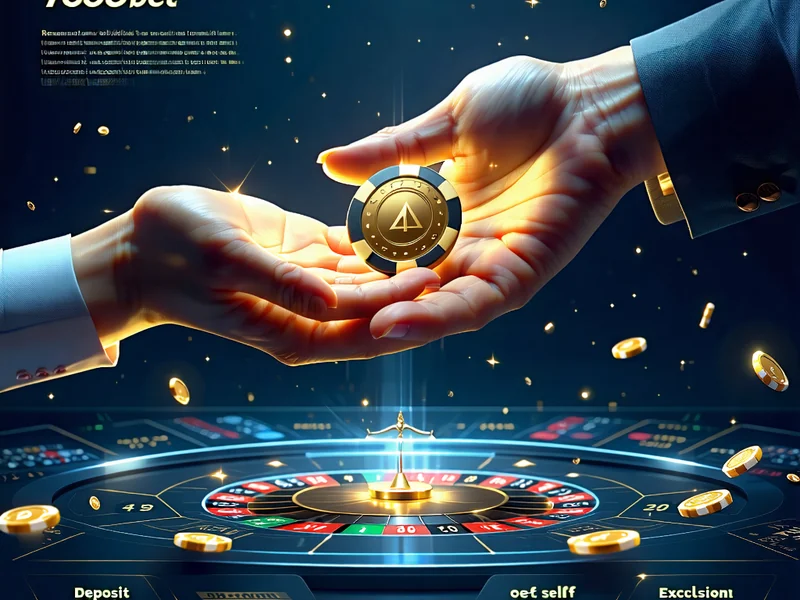 Hình ảnh biểu tượng cờ bạc có trách nhiệm, nhấn mạnh sự an toàn và kiểm soát khi chơi tại 789bet