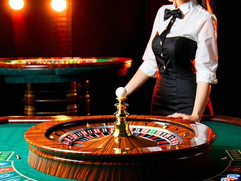 Bánh xe Roulette Trực tiếp đang quay