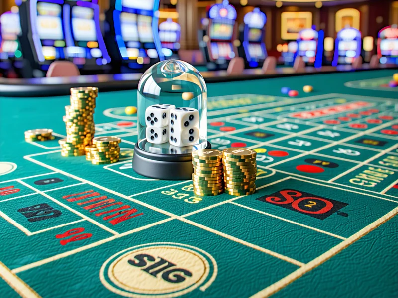 Hình ảnh bàn Sic Bo trực tiếp 789bet với các con xúc xắc và bảng cược