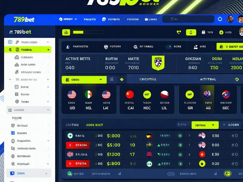 Hình ảnh tỷ lệ cược và bảng thanh toán trong cá cược thể thao tại 789bet