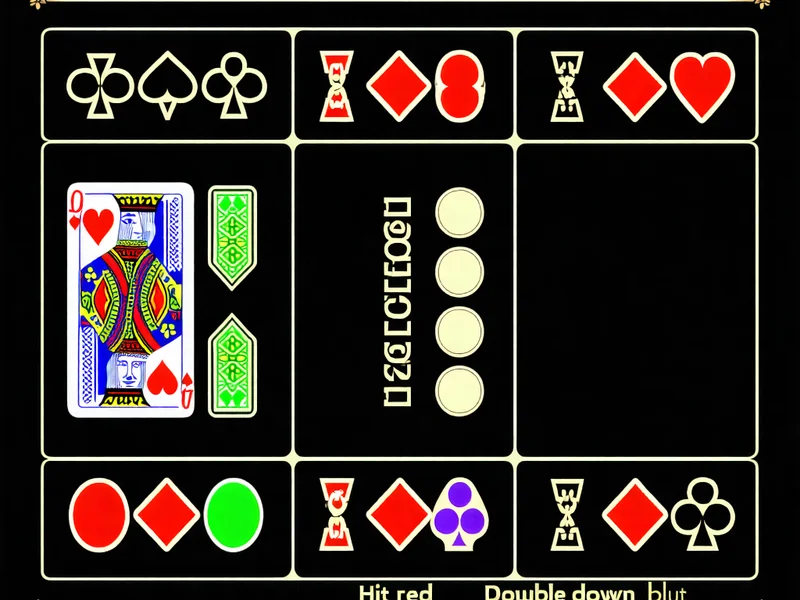 Biểu đồ chiến thuật Xì Dách cơ bản cho người chơi tại 789bet