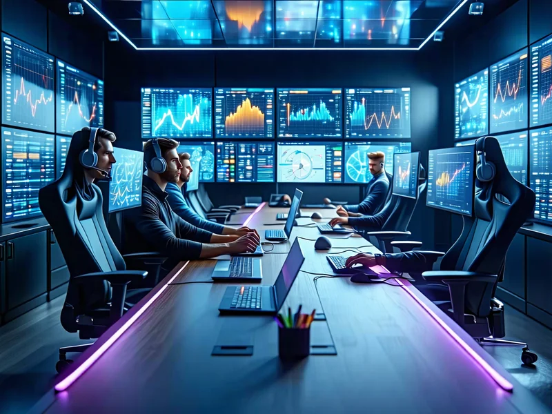 Đội ngũ kỹ thuật của 789bet đang làm việc trong một văn phòng hiện đại