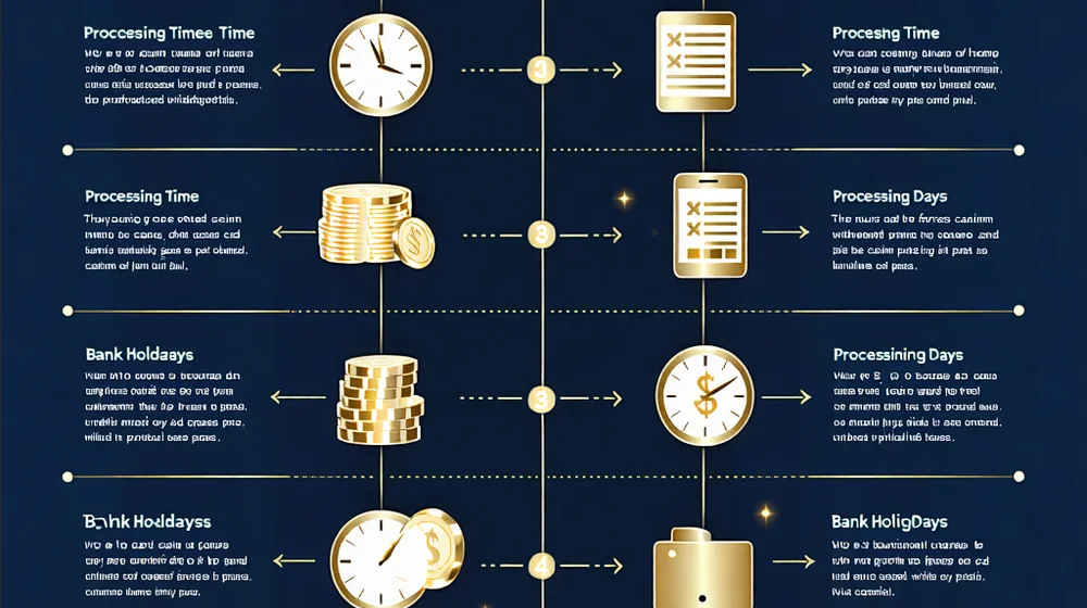 Minh họa các yếu tố ảnh hưởng đến thời gian rút tiền tại 789bet